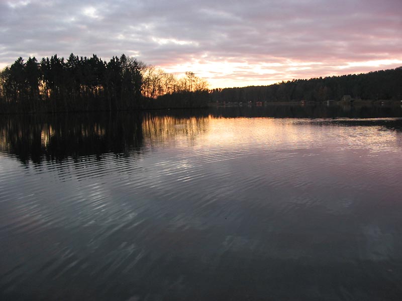 Abendstimmung am See